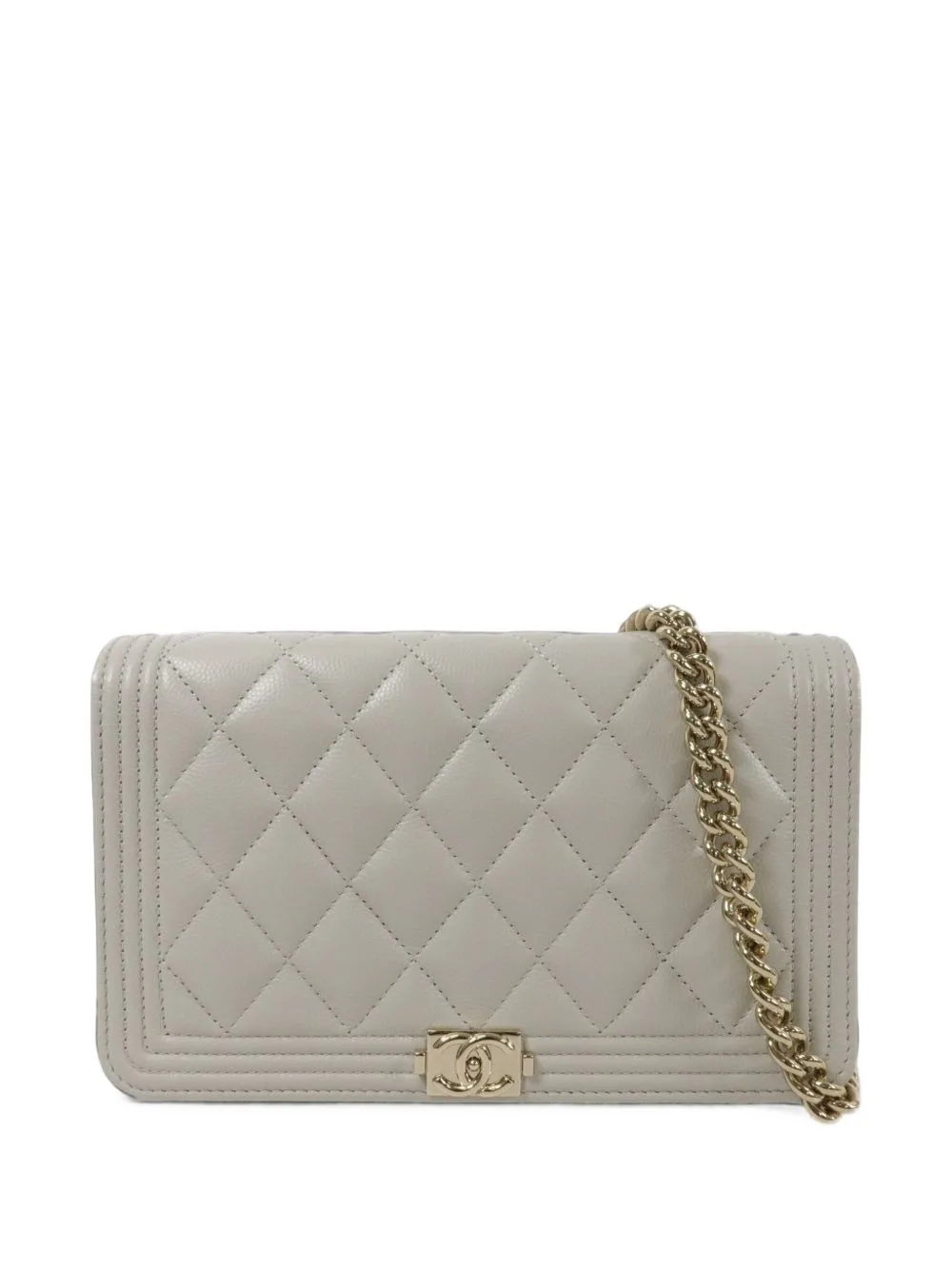 Woc Wallet Quilted CC Turn-Lock Shoulder Bag by CHANEL Pre-Owned