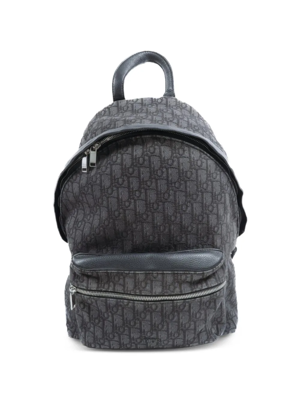 Rider Oblique Canvas Backpack by Christian Dior Pre-Owned