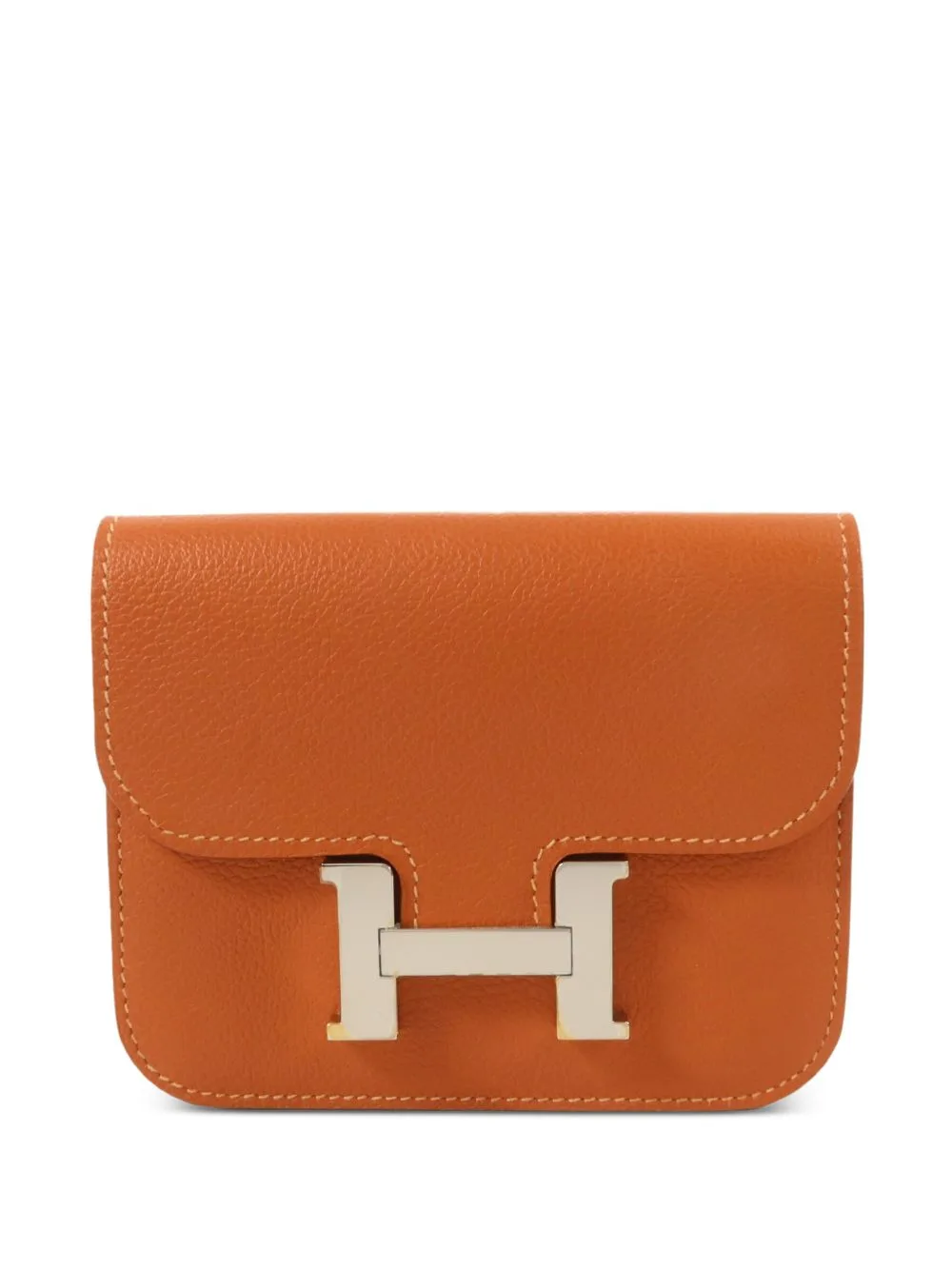 Constance Slim Bifold Leather Wallet by Hermès Pre-Owned