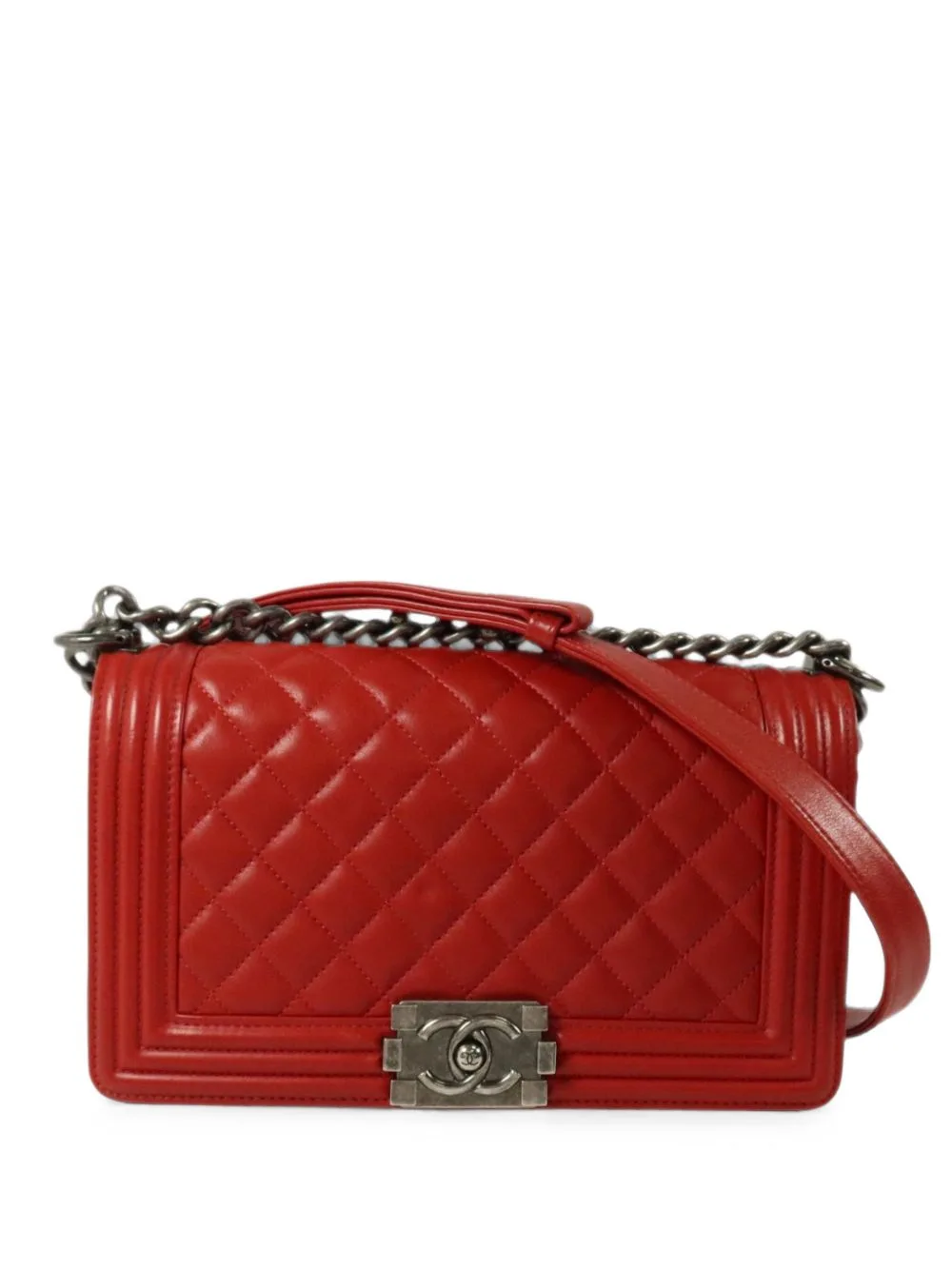 25 Boy Quilted Shoulder Bag by CHANEL Pre-Owned