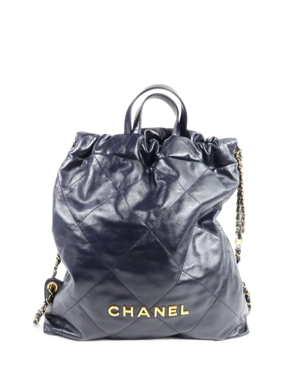 22 Quilted Backpack by CHANEL Pre-Owned