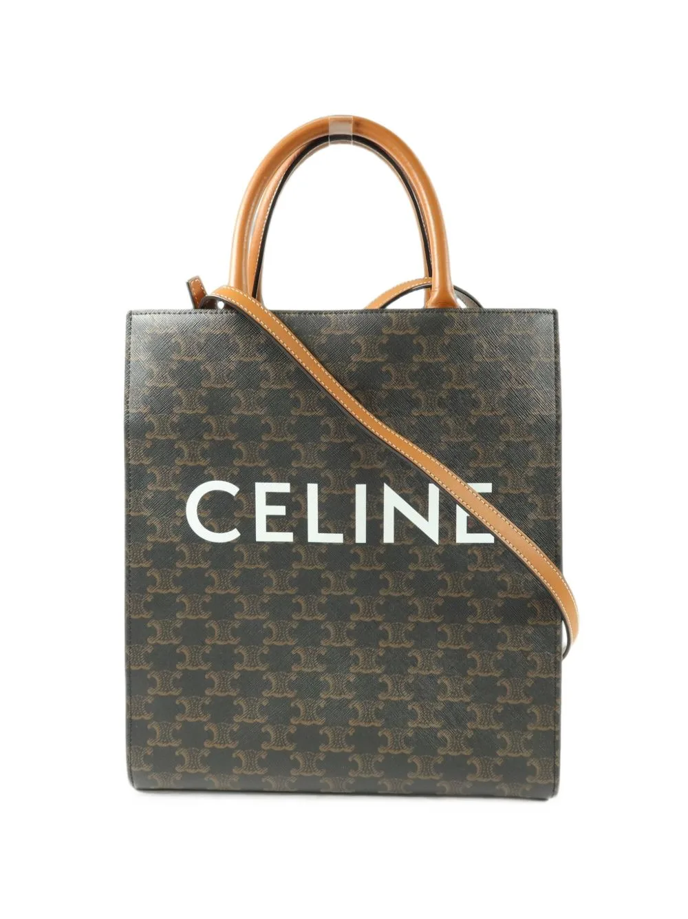 Large Triomphe Cabas Tote Bag by Celine Pre-Owned