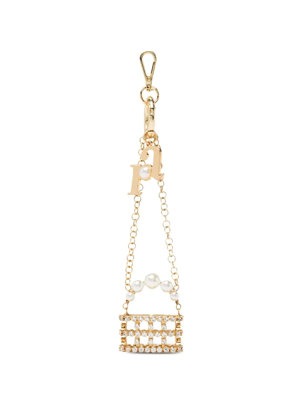 Holli Faux-Pearl Bag Charm by Rosantica