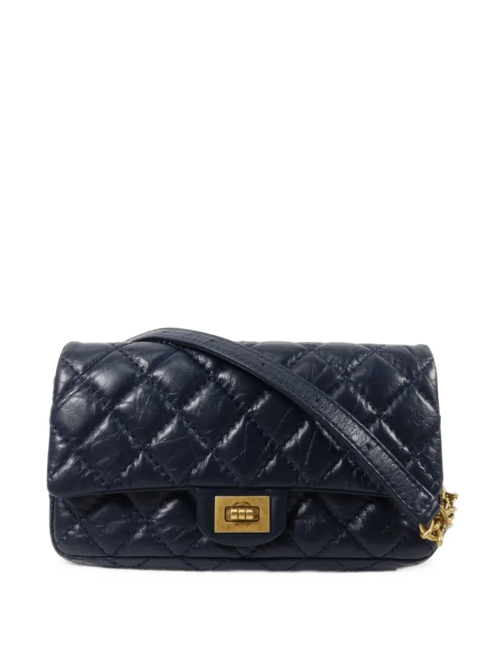 Mini 2.55 Reissue Quilted Shoulder Bag by CHANEL Pre-Owned