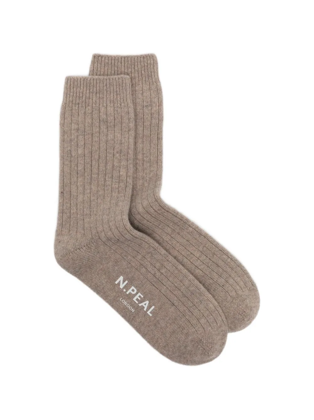 Ribbed Bed Socks by N.Peal