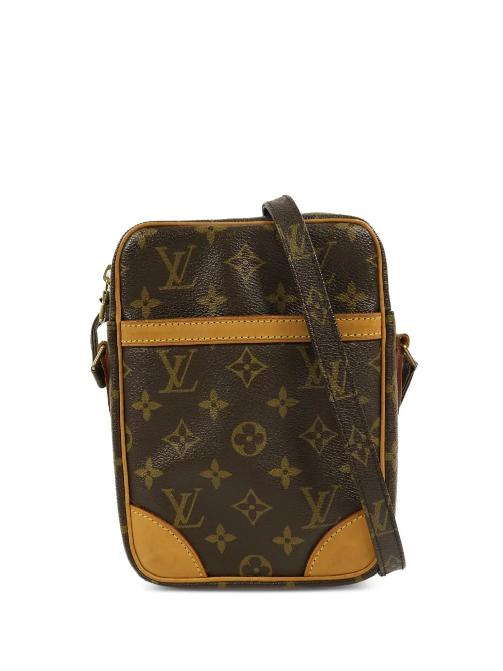 Danube Monogram Canvas Messenger Bag by Louis Vuitton Pre-Owned