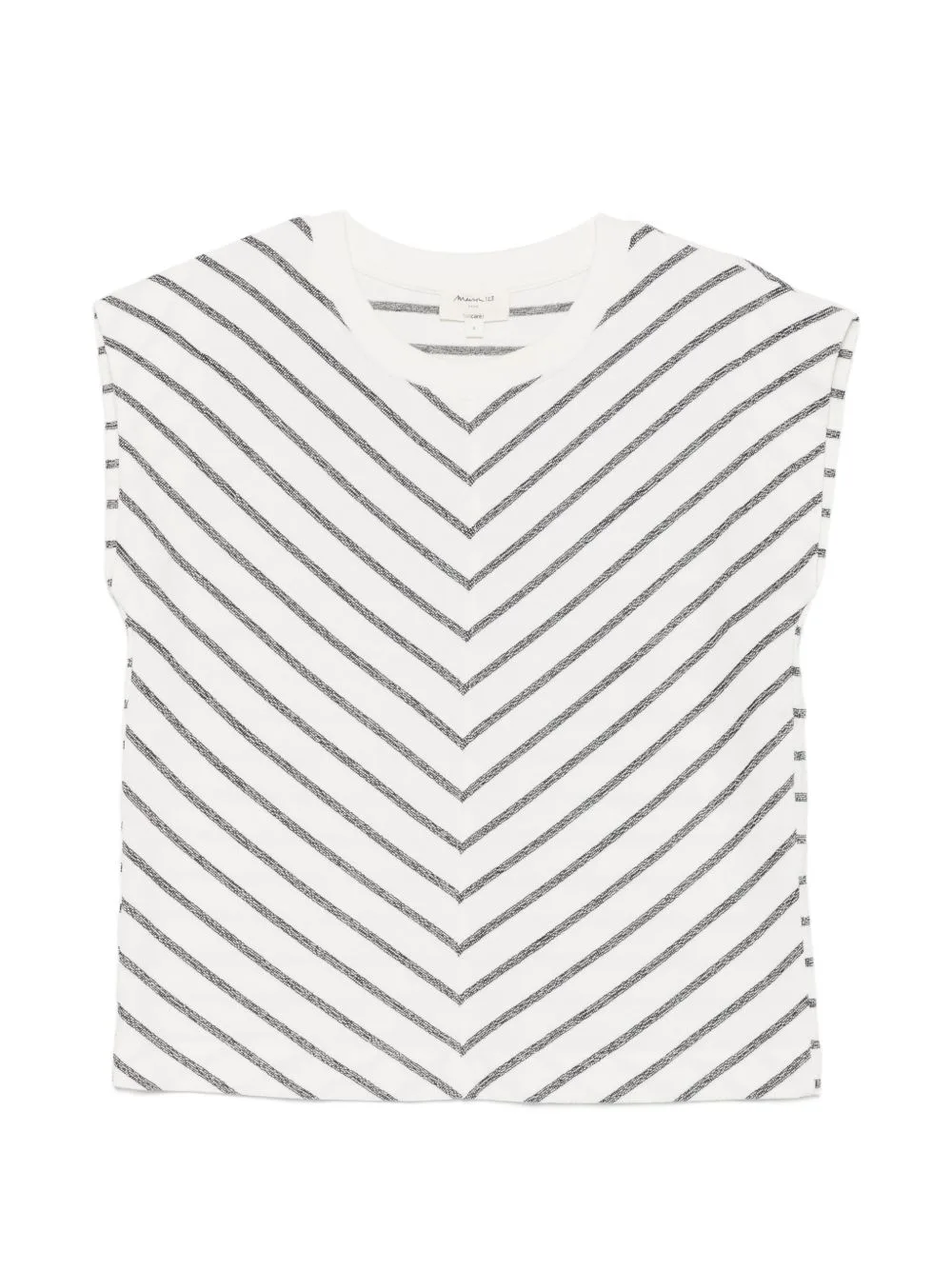 Chevron-Stripe T-Shirt by MAISON123