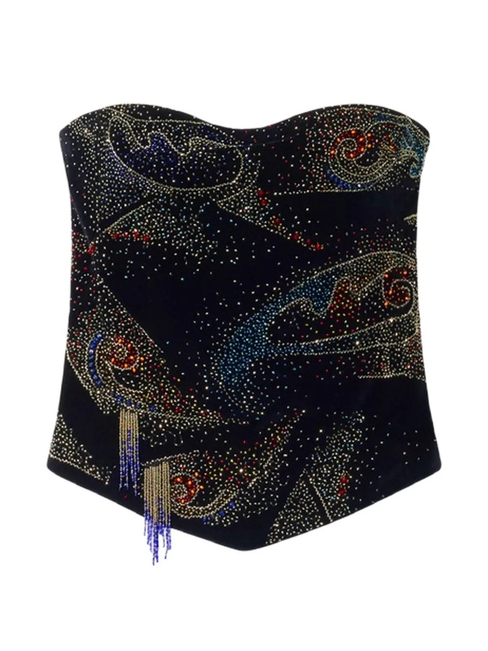 Jiska Bead-Embellished Corset Top by ISABEL MARANT