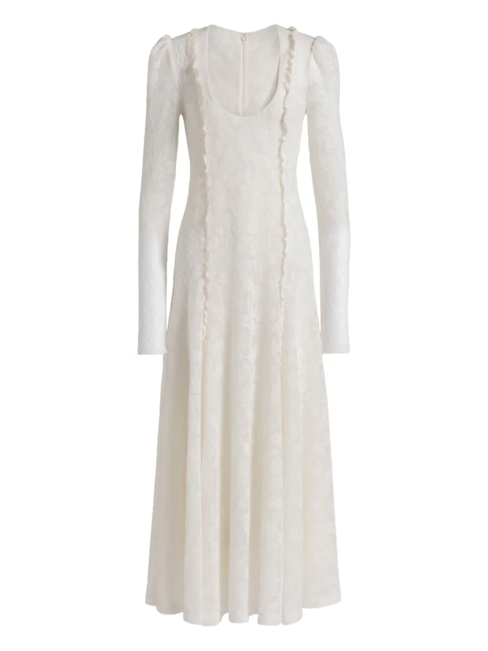 Long-Sleeve Midi Dress by Alberta Ferretti