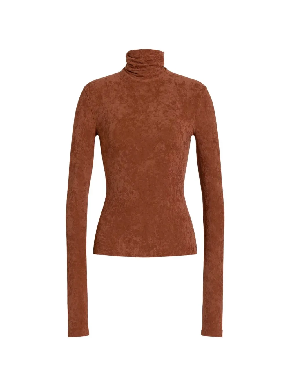Roll-Neck Long-Sleeved Top by Alberta Ferretti