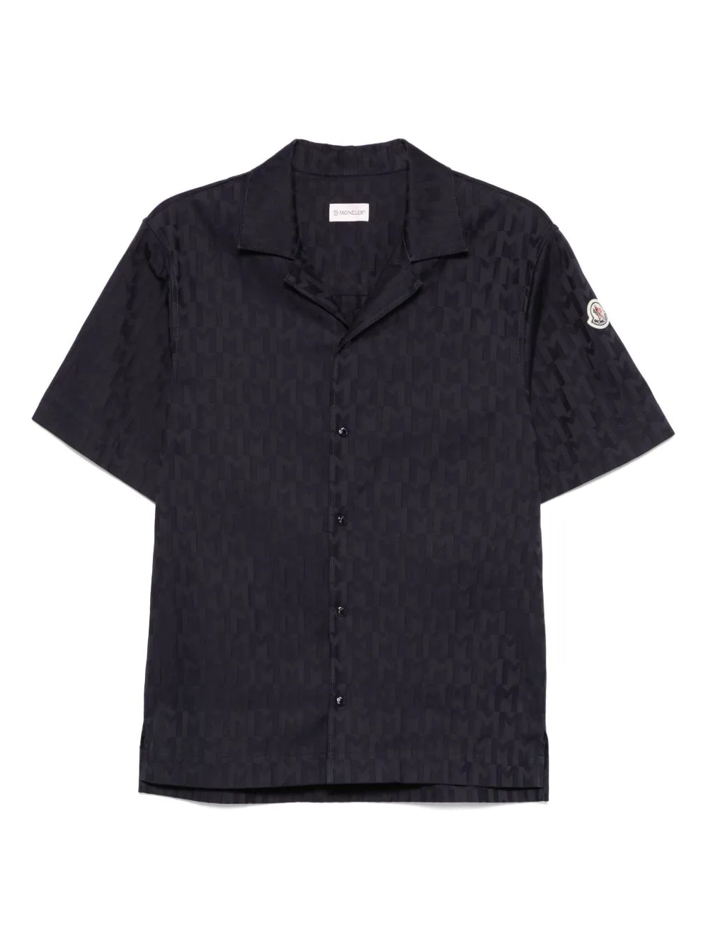 Monogram-Jacquard Shirt by Moncler