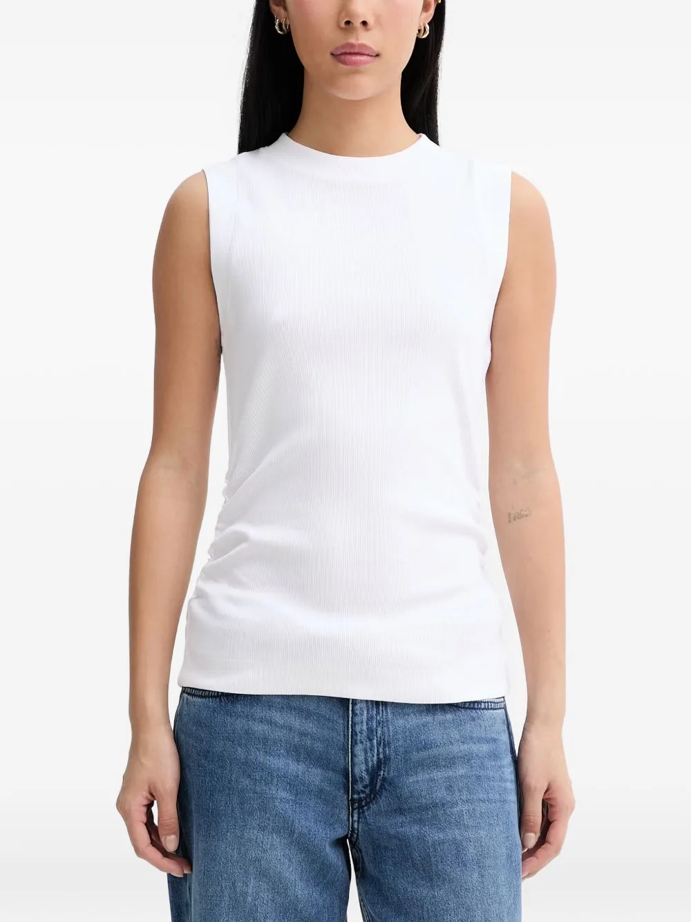 Ribbed Ruched Top by Marc O'Polo