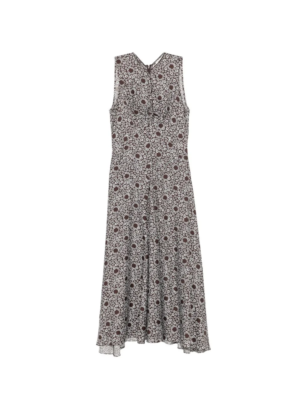 Floral-Print Pleated Dress by SANDRO