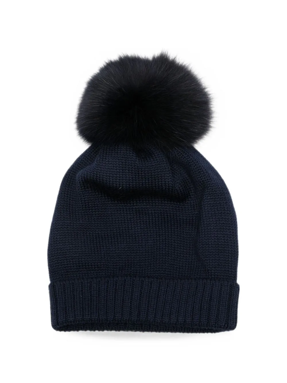 Pom-Pom Beanie Hat by Colorichiari