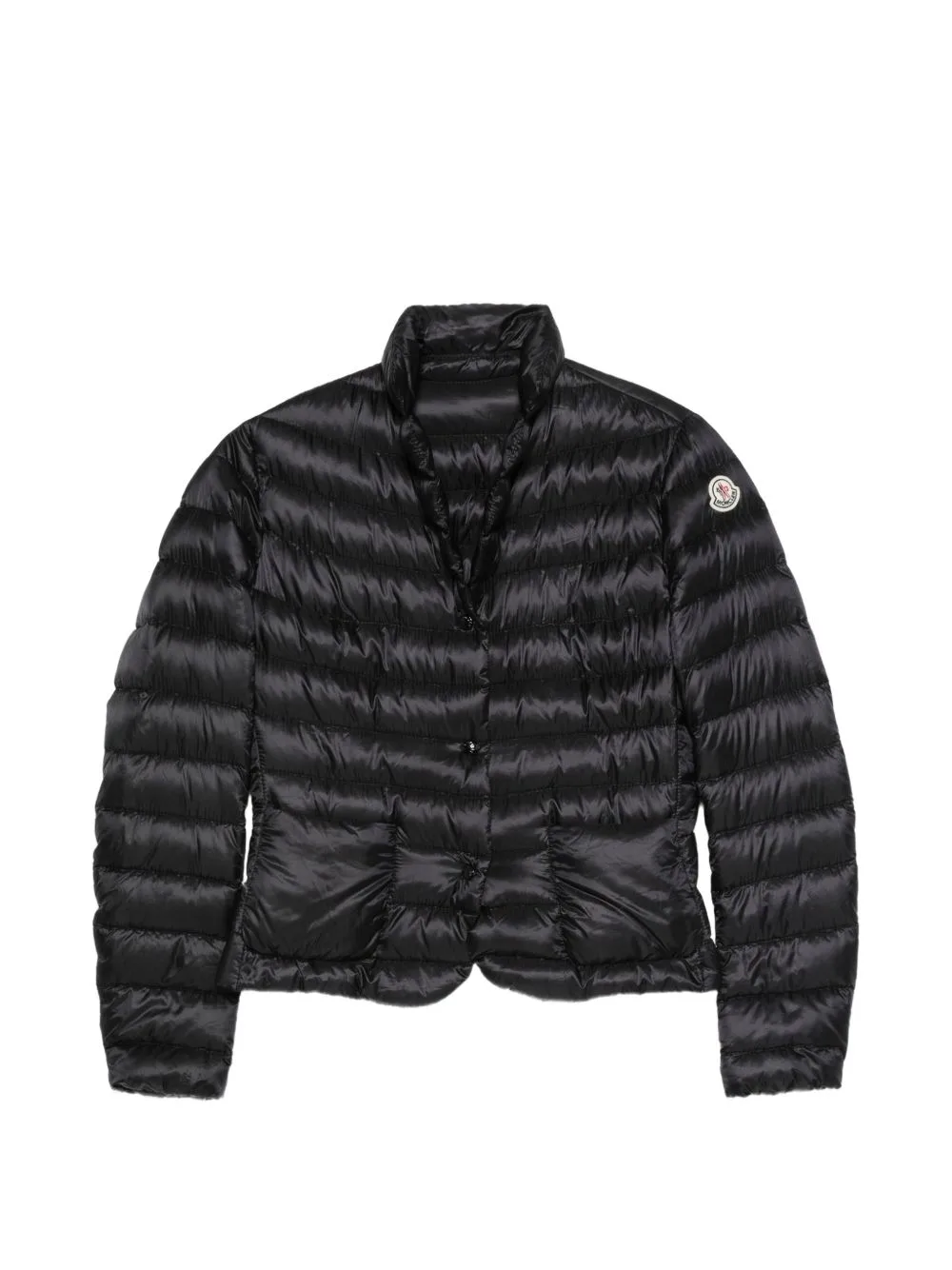 2010s Quilted Logo-Patch Jacket by Moncler Vintage