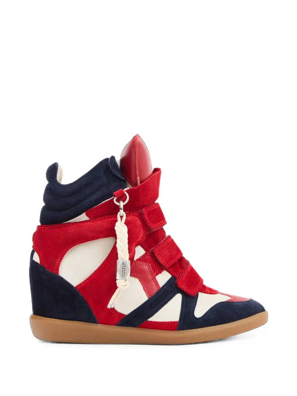 Bekett Ring Suede Wedge Sneakers by ISABEL MARANT