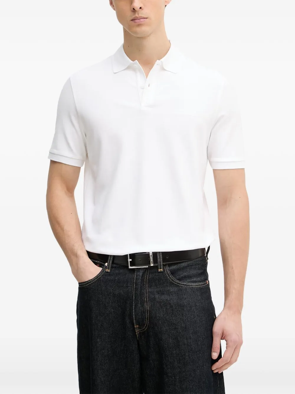 Short-Sleeve Polo Shirt by Marc O'Polo