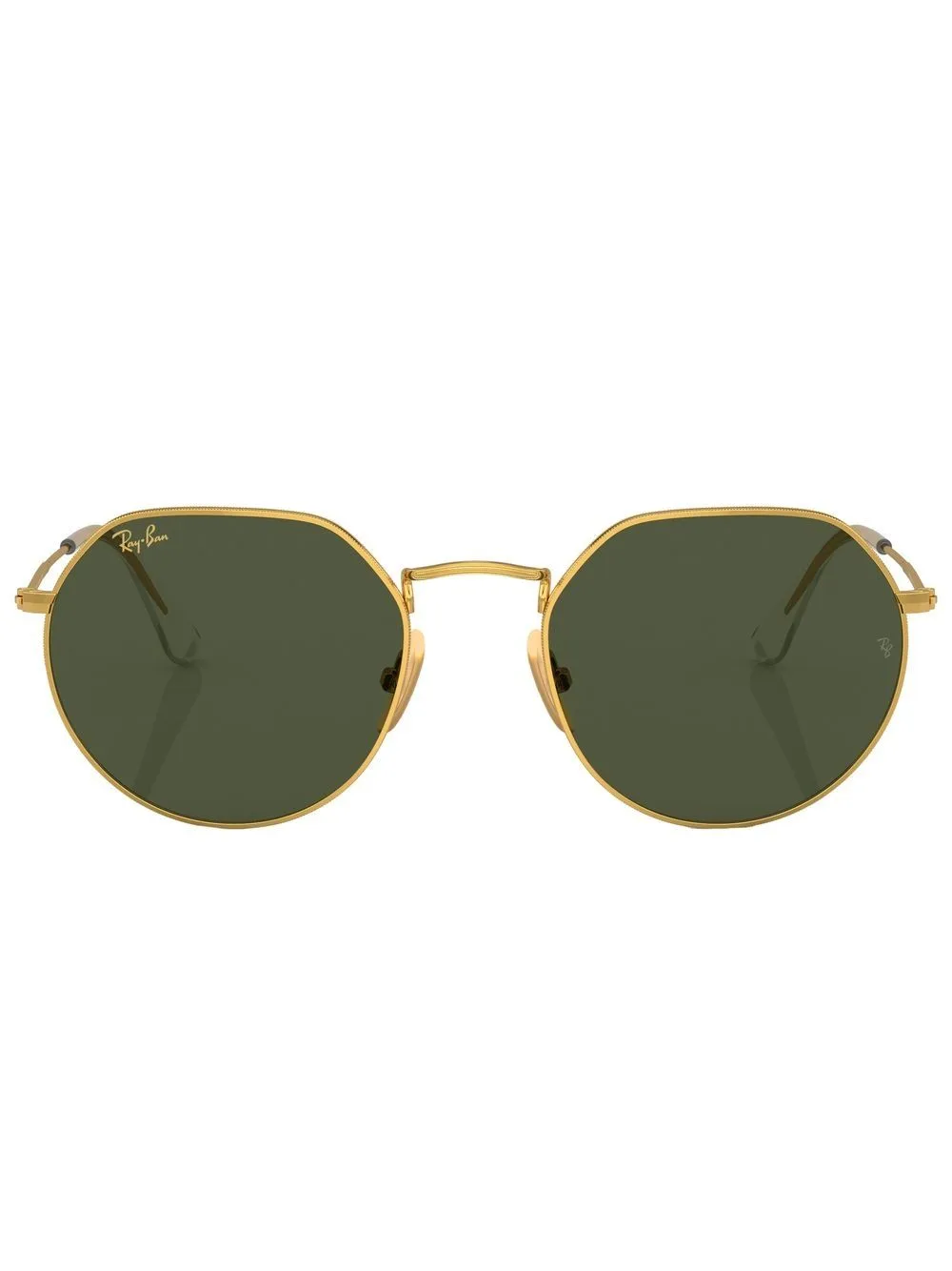 Tinted Geometric-Frame Sunglasses by Ray-Ban