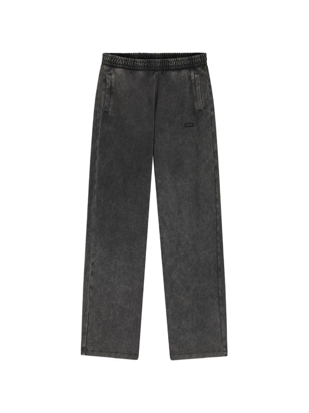 Wide-Leg Jogpants in Soft Cotton Blend by HUGO