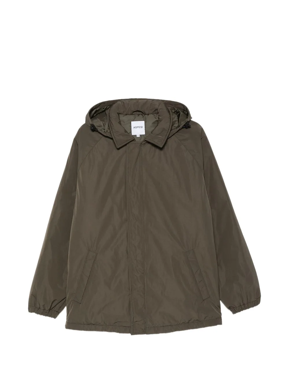 Hooded Raglan-Sleeve Parka by ASPESI