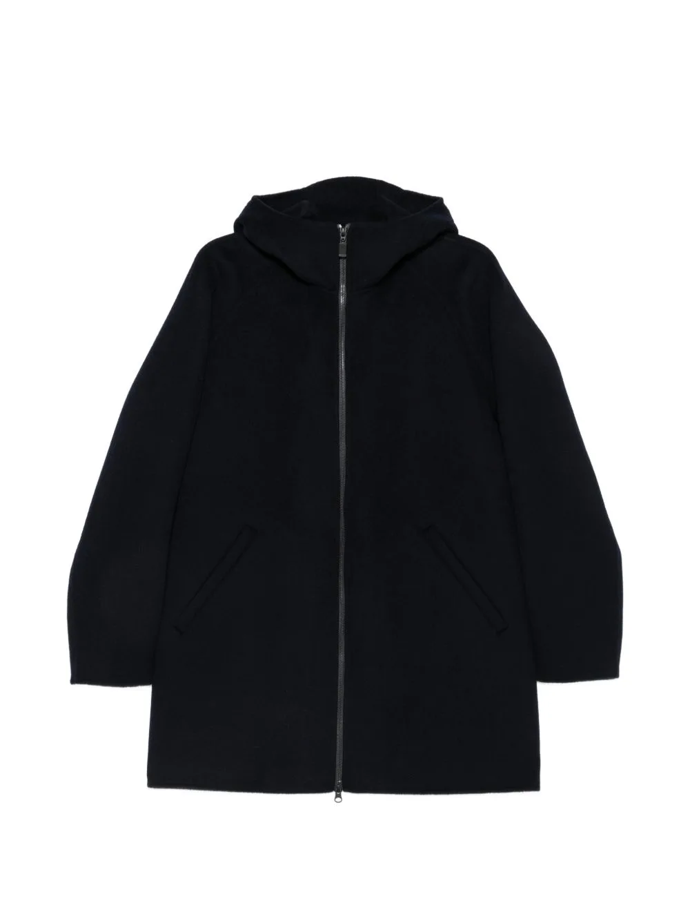 Hooded Zip-Up Parka by ASPESI