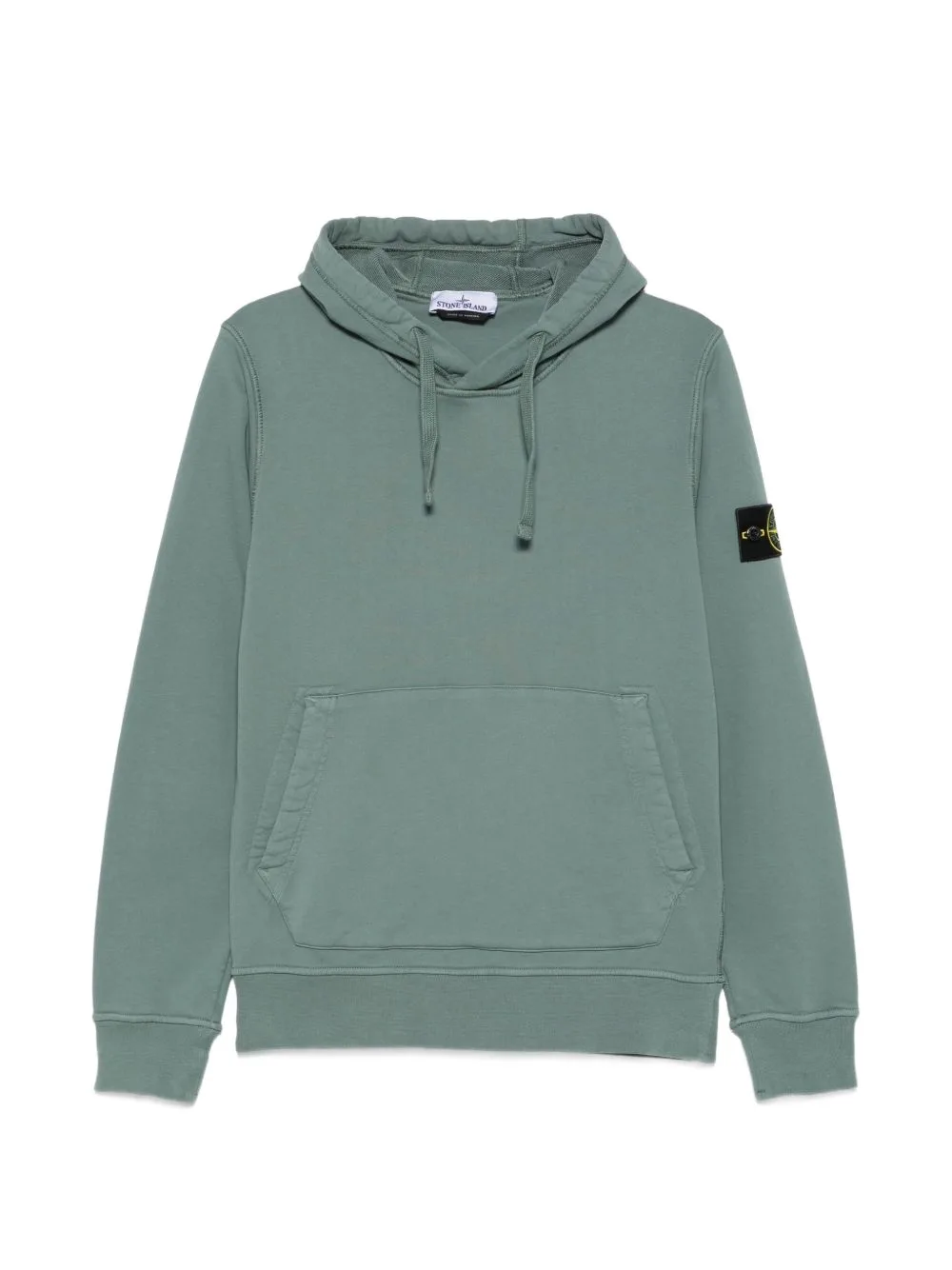 Logo-Patch Hoodie by Stone Island