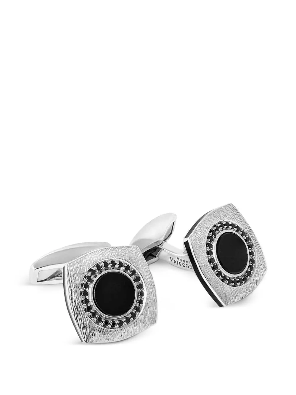 Black Onyx Cufflinks by Tateossian