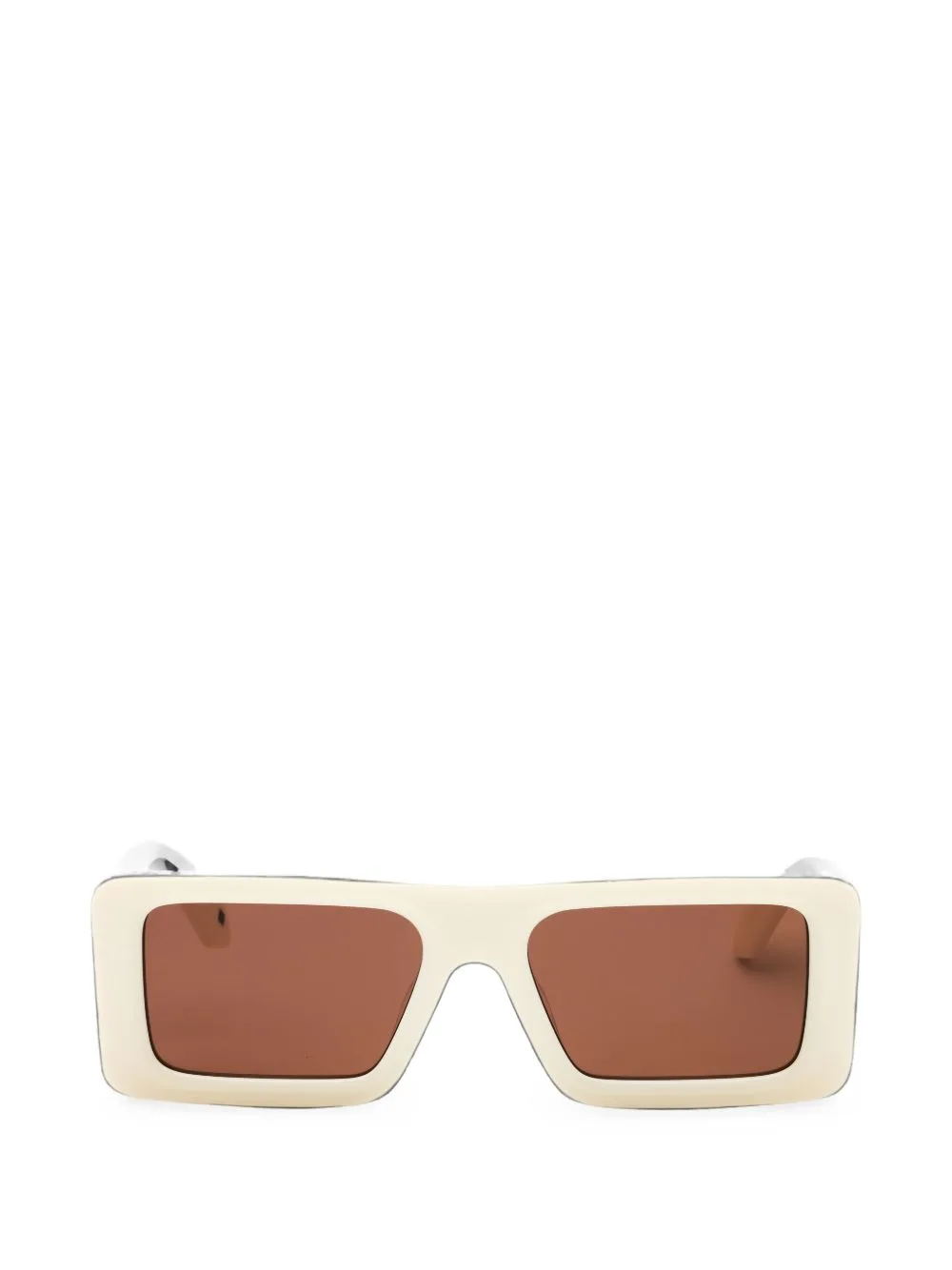 Troy Rectangle-Frame Sunglasses by Off-White
