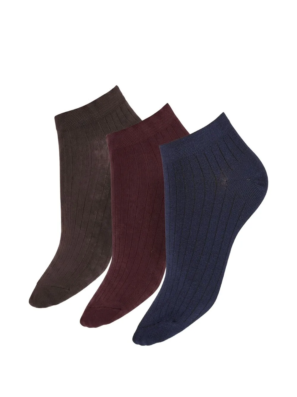 Rib-Knit Ankle Socks (set of Three) by Wolford