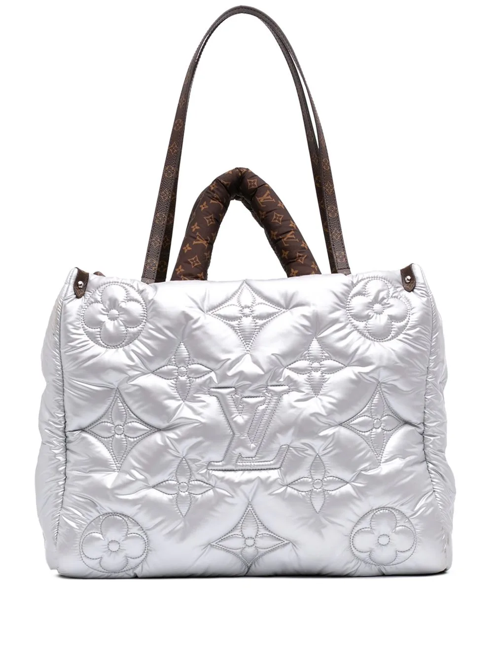 2021-2026 Econyl Monogram Pillow Onthego GM Satchel by Louis Vuitton Pre-Owned