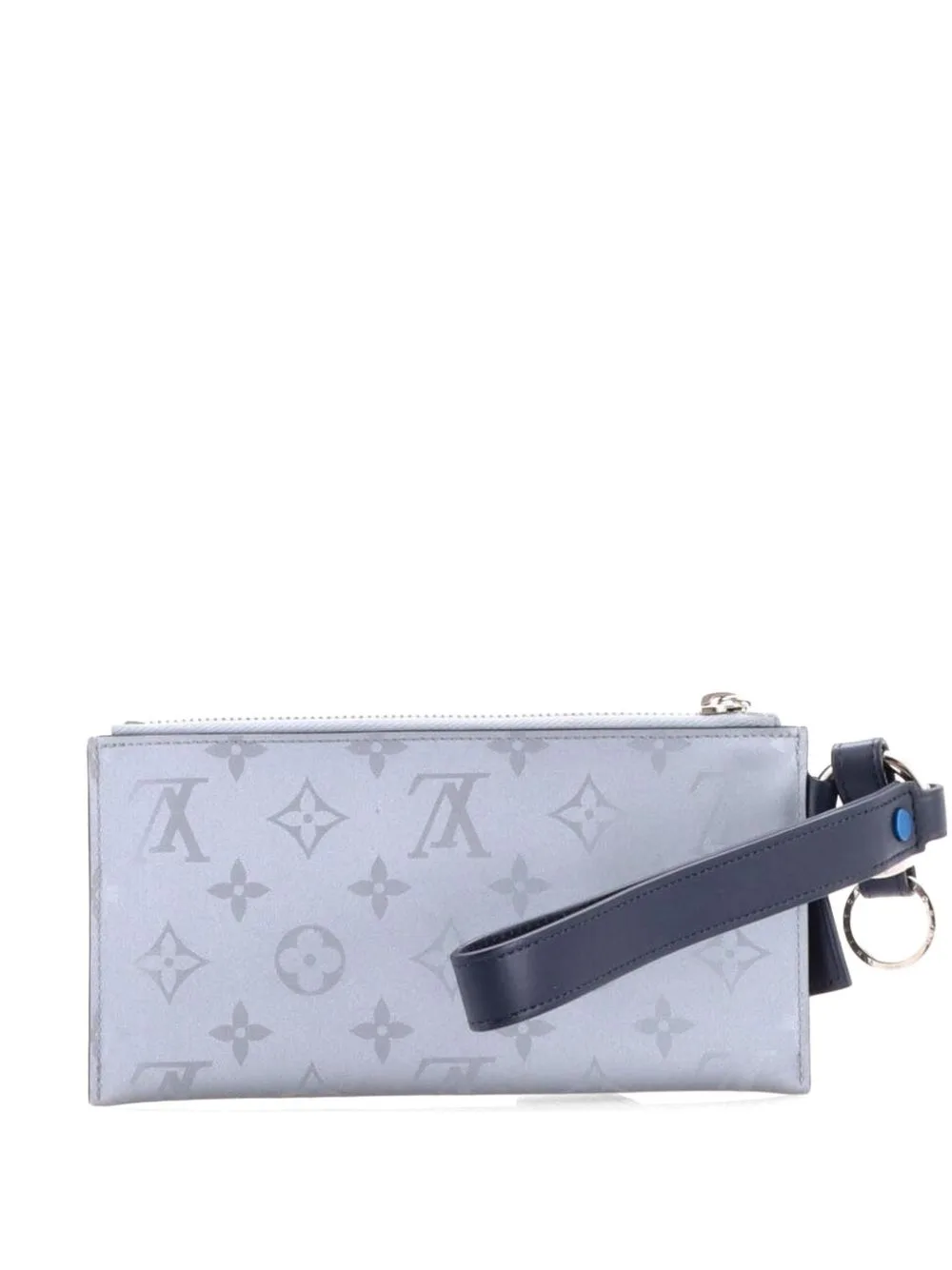 Alpha Pouch Limited Edition Monogram Satellite Canvas Clutch Bag by Louis Vuitton Pre-Owned