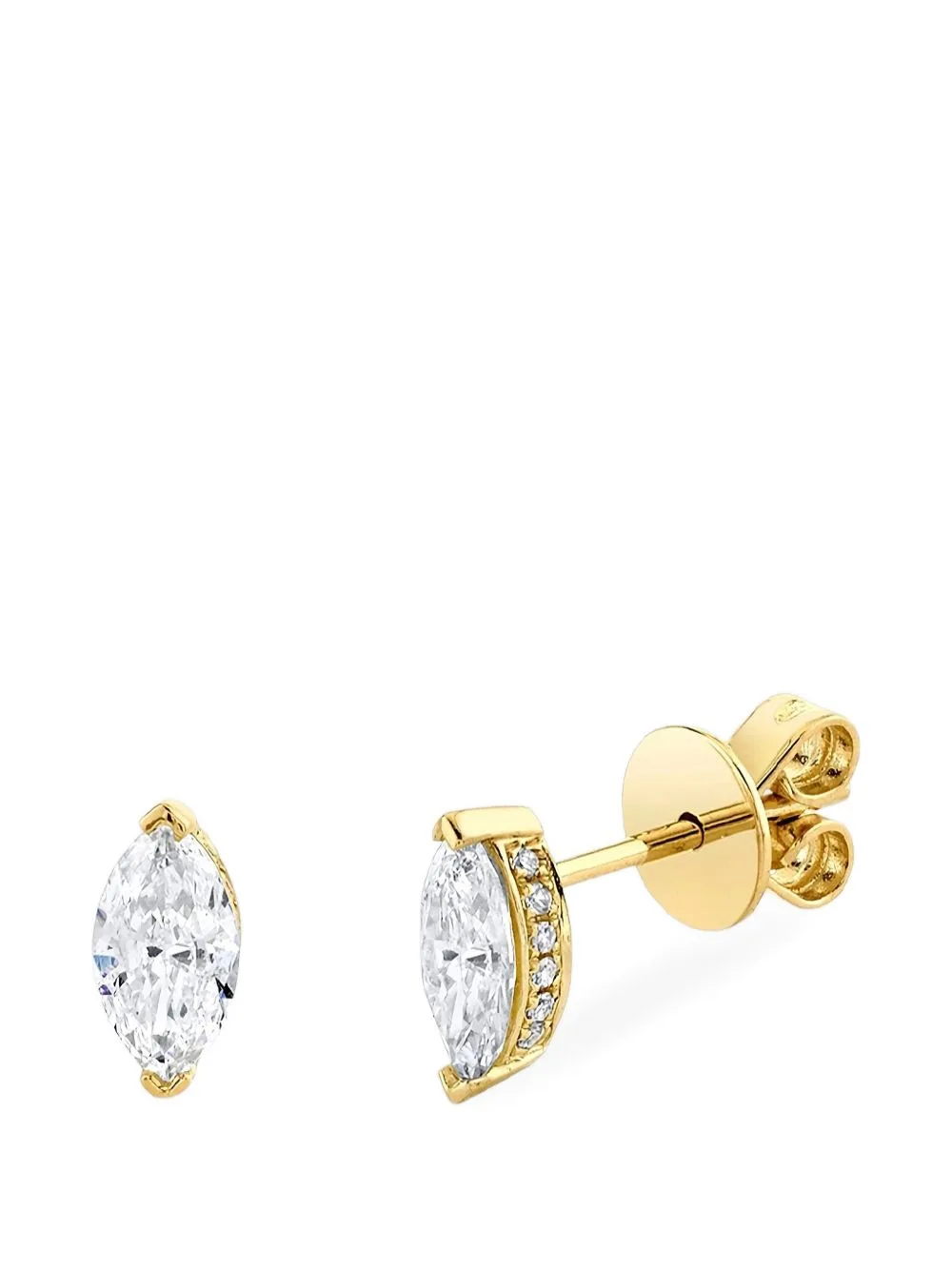 Marquise Diamond Stud Earrings by SHAY