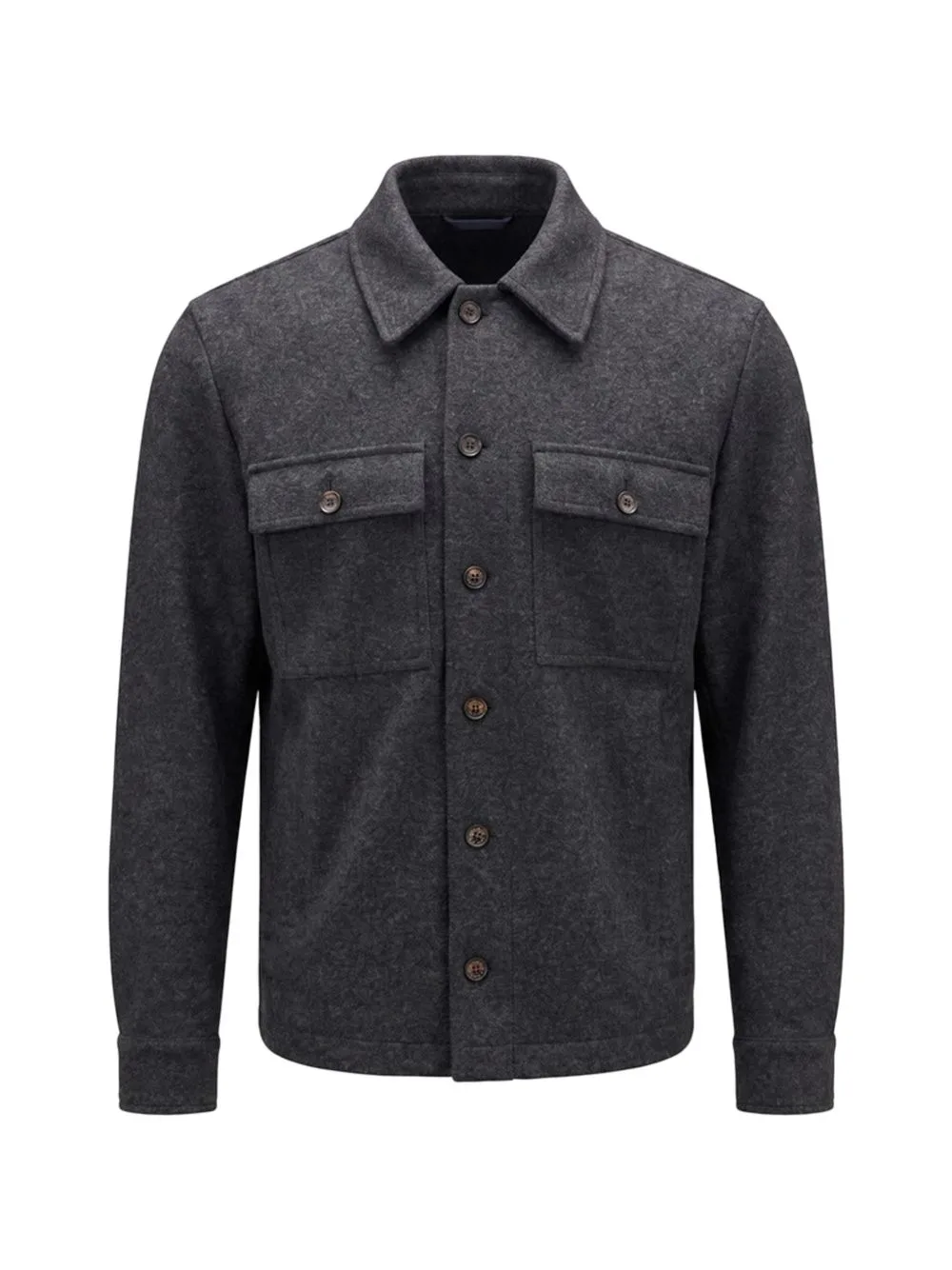 Button-Up Shirt Jacket by Moncler