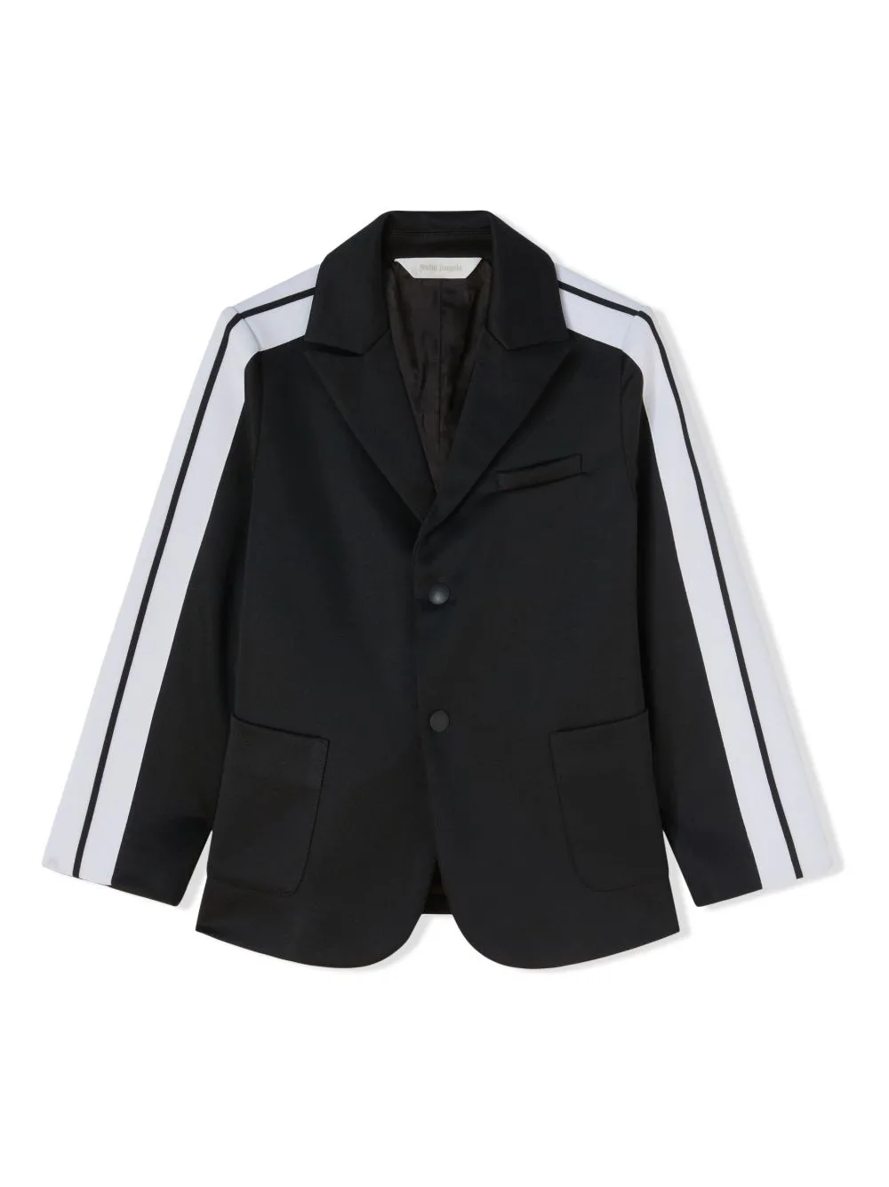 Two-Tone Single-Breasted Blazer by Palm Angels Kids