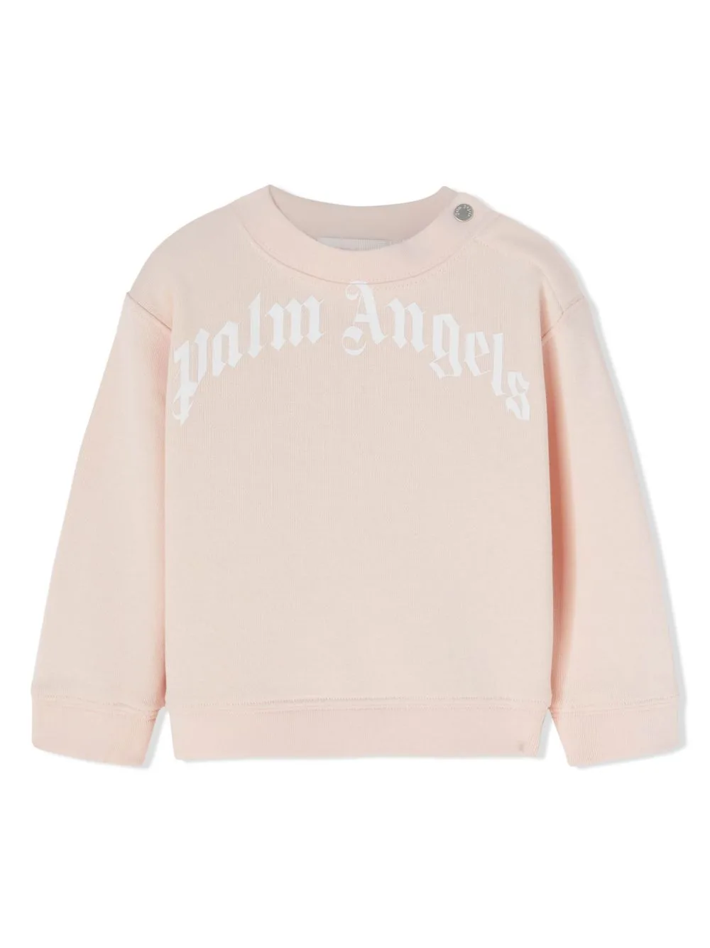 Logo-Print Cotton Sweatshirt by Palm Angels Kids