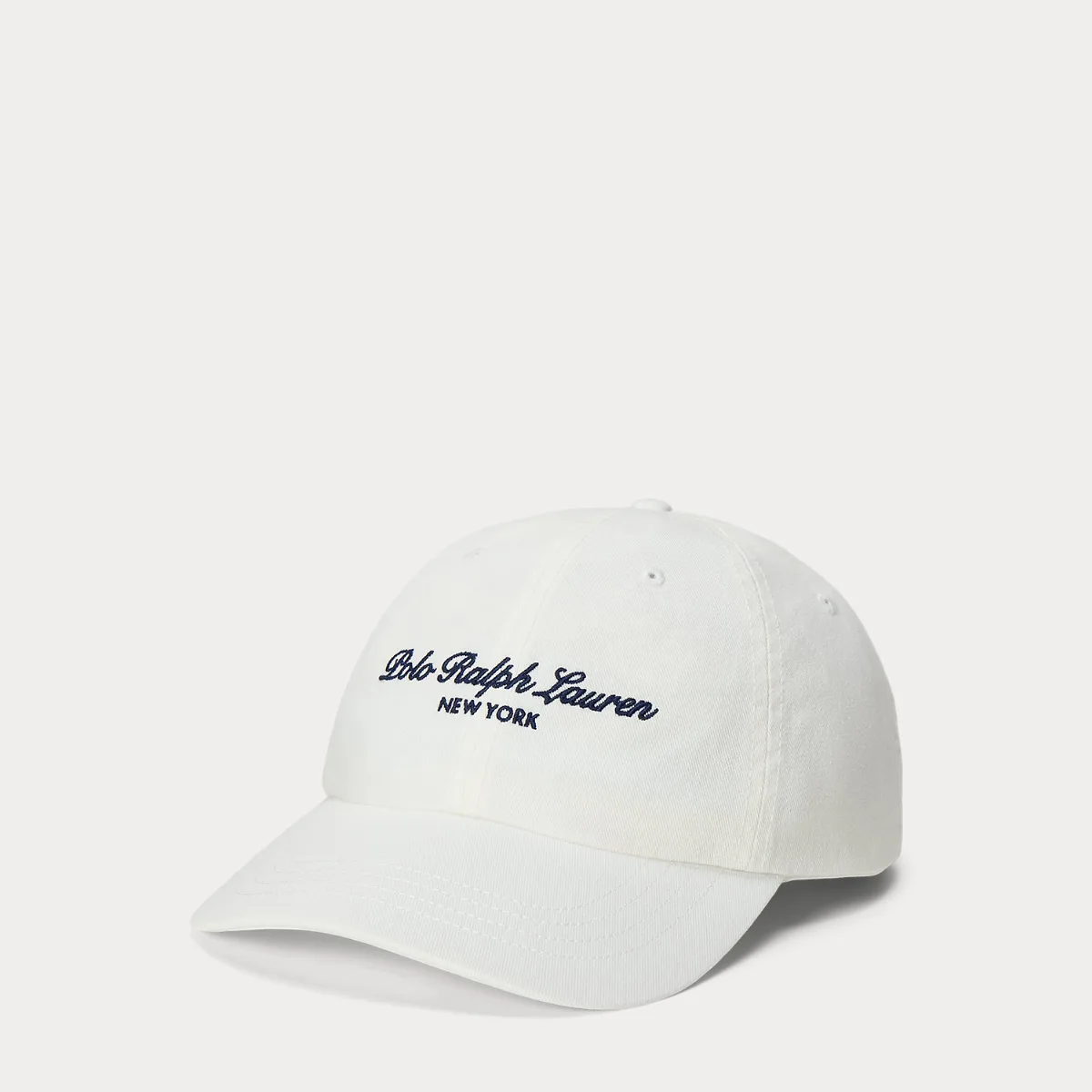 Embroidered-Logo Twill Ball Cap by Polo Ralph Lauren