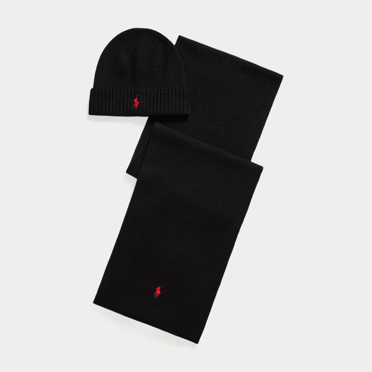 Wool Beanie & Scarf Gift Set by Polo Ralph Lauren