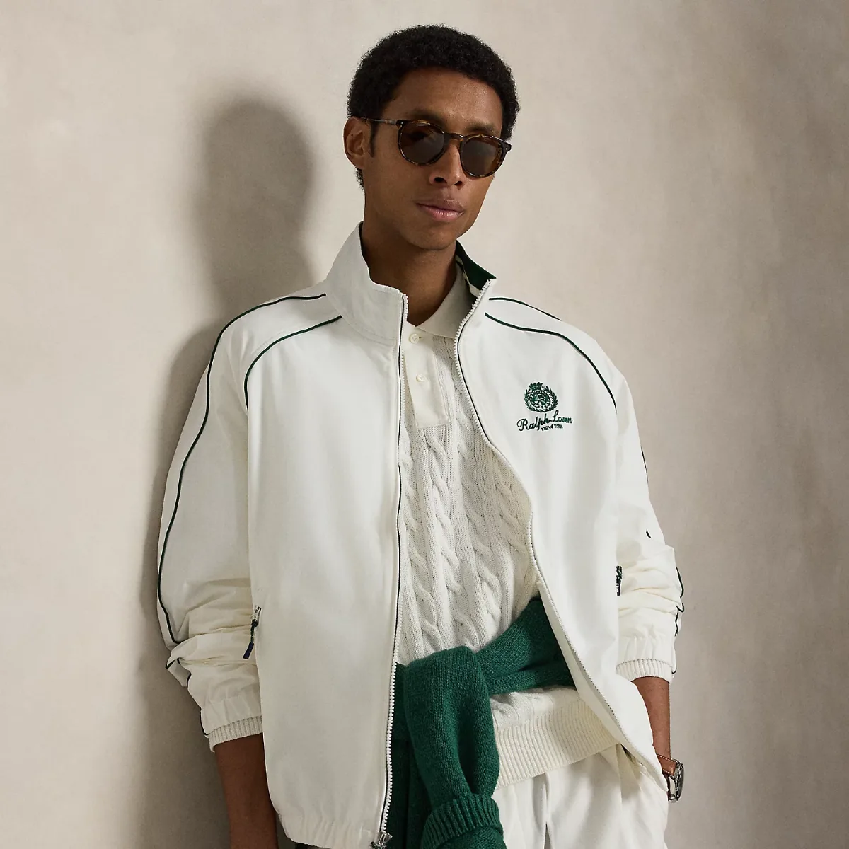 The Oakfort Faille Jacket by Polo Ralph Lauren