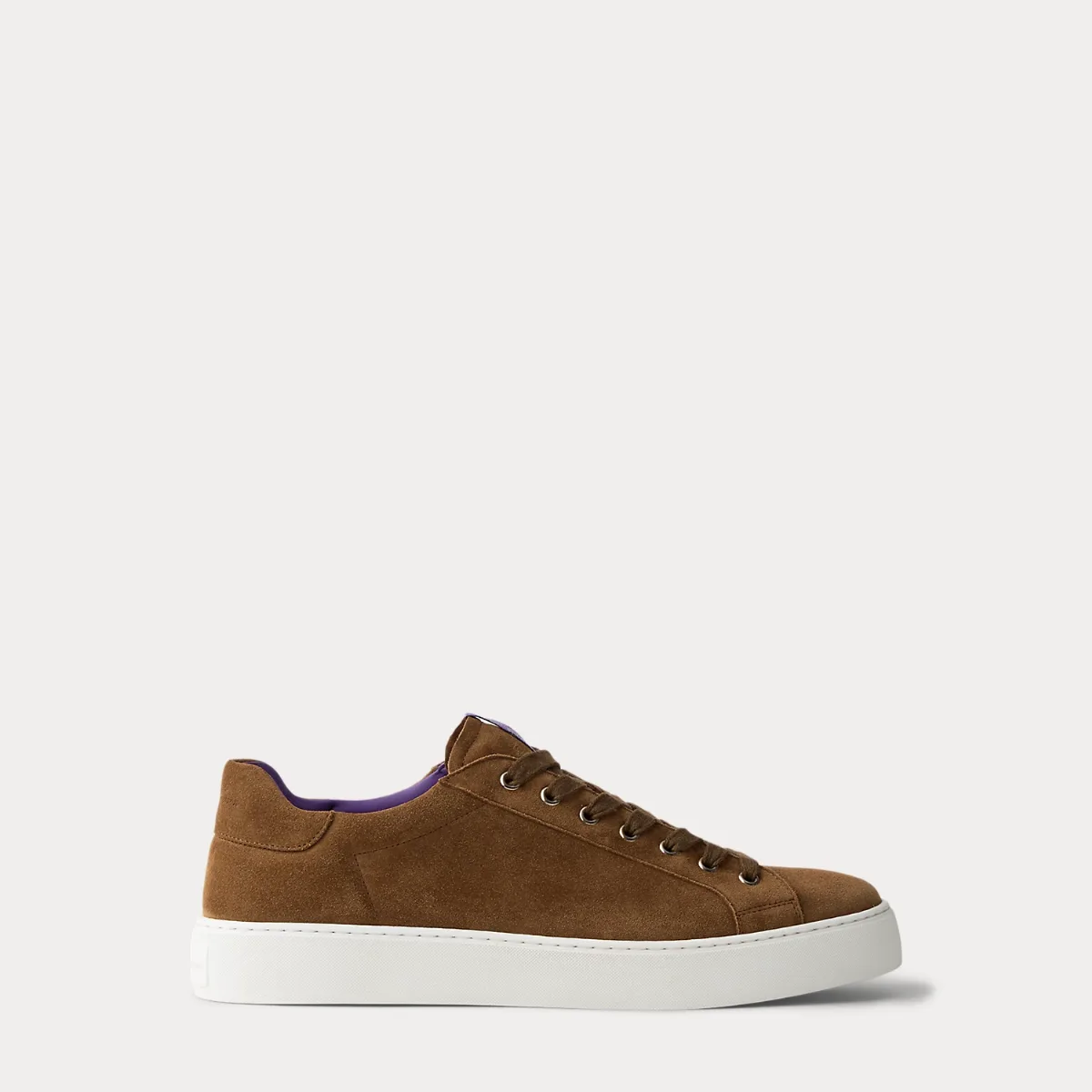 Severn Calf-Suede Trainer by Ralph Lauren Purple Label