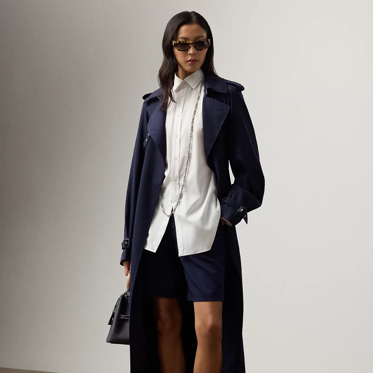 Minetta Wool Gabardine Short by Ralph Lauren Collection