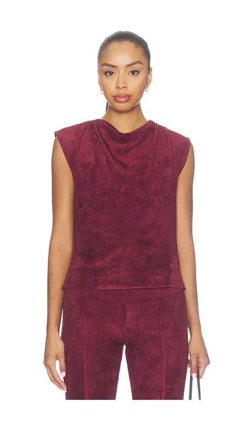 Freya Suede Top by Amanda Uprichard