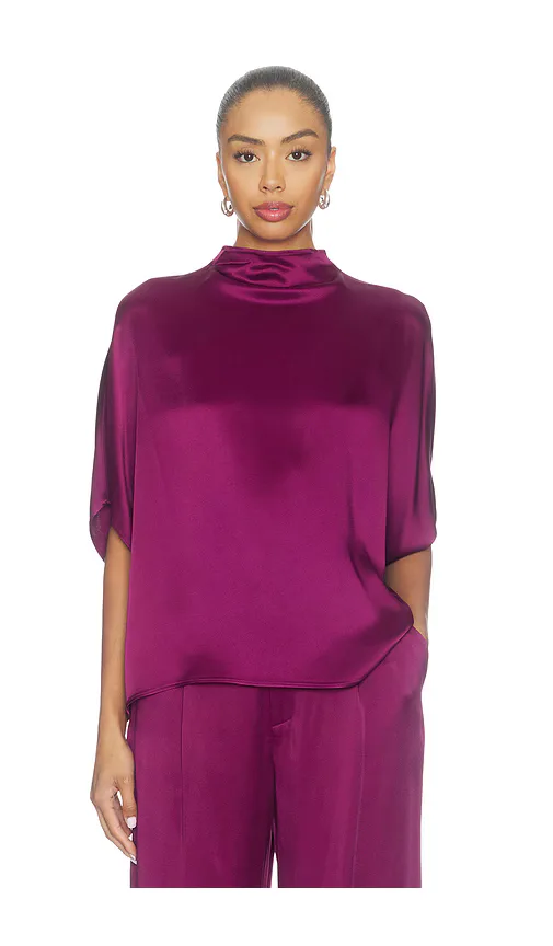 Satin Cape Tee by LaPointe