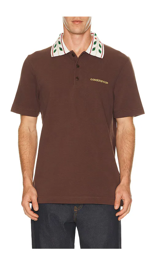 Laurel Pique Polo by Casablanca