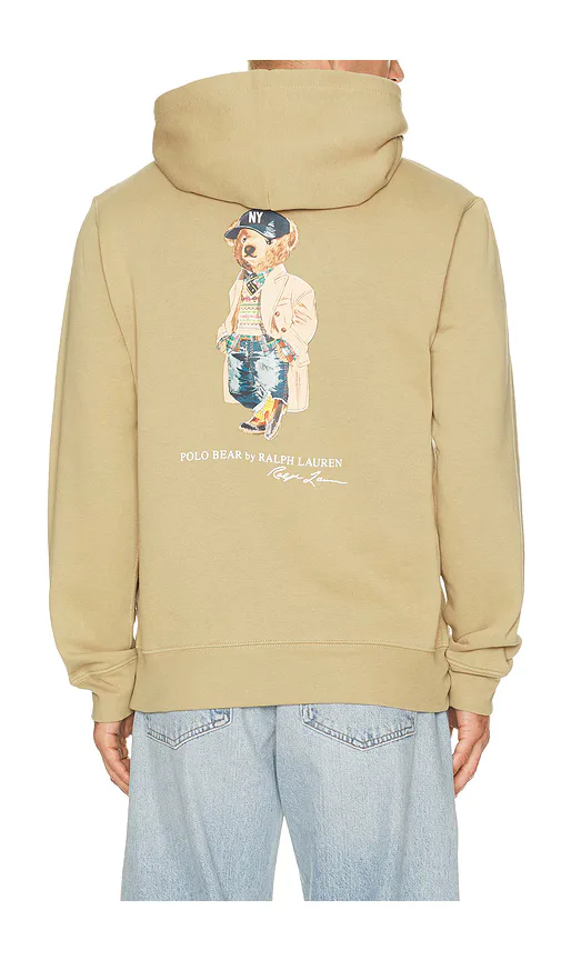 Seasonal Fleece Polo RL Novelty Litchfield Bear Hoodie by Polo Ralph Lauren