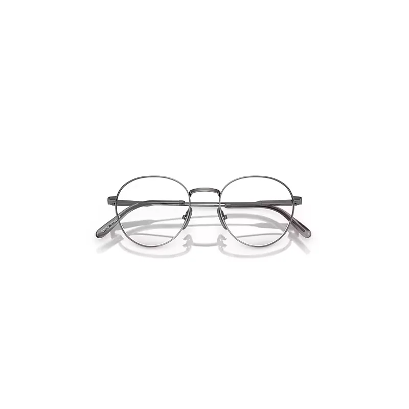 David Titanium Optics Eyeglasses Gunmetal Frame Clear Lenses Polarized by Ray-Ban