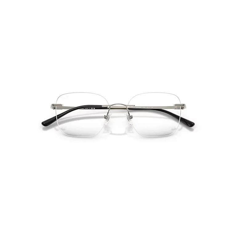 Rb8783d Titanium Optics Eyeglasses Gunmetal Frame Transparent Lenses Polarized by Ray-Ban