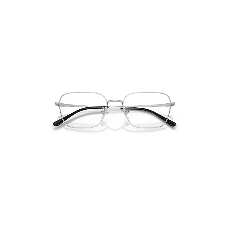 Rb8784d Titanium Optics Eyeglasses Silver Frame Clear Lenses Polarized by Ray-Ban