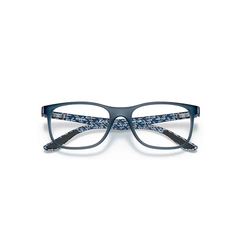 Rb8903 Optics Eyeglasses Black Frame Clear Lenses Polarized by Ray-Ban