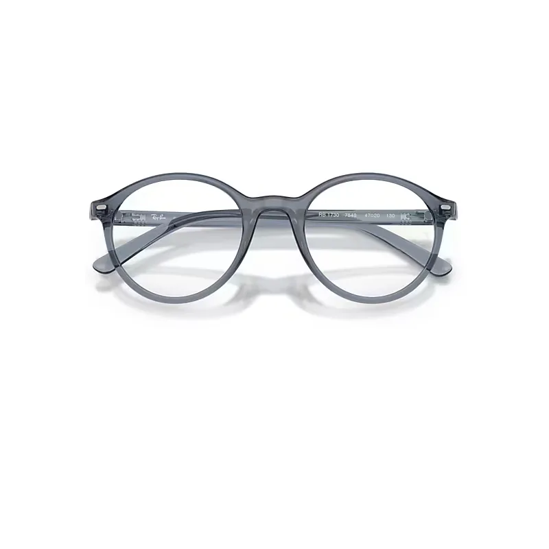 Rb1730 Optics Eyeglasses Transaprent Blue Frame Clear Lenses Polarized by Ray-Ban