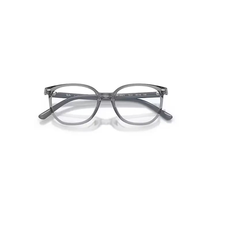 Elliot Optics Eyeglasses Grey Frame Clear Lenses Polarized by Ray-Ban